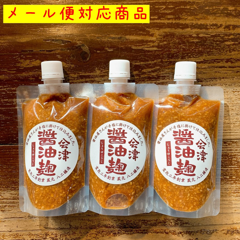 メール便（ポスト投函）送料込】会津醤油麹 3袋入り – 八二醸造