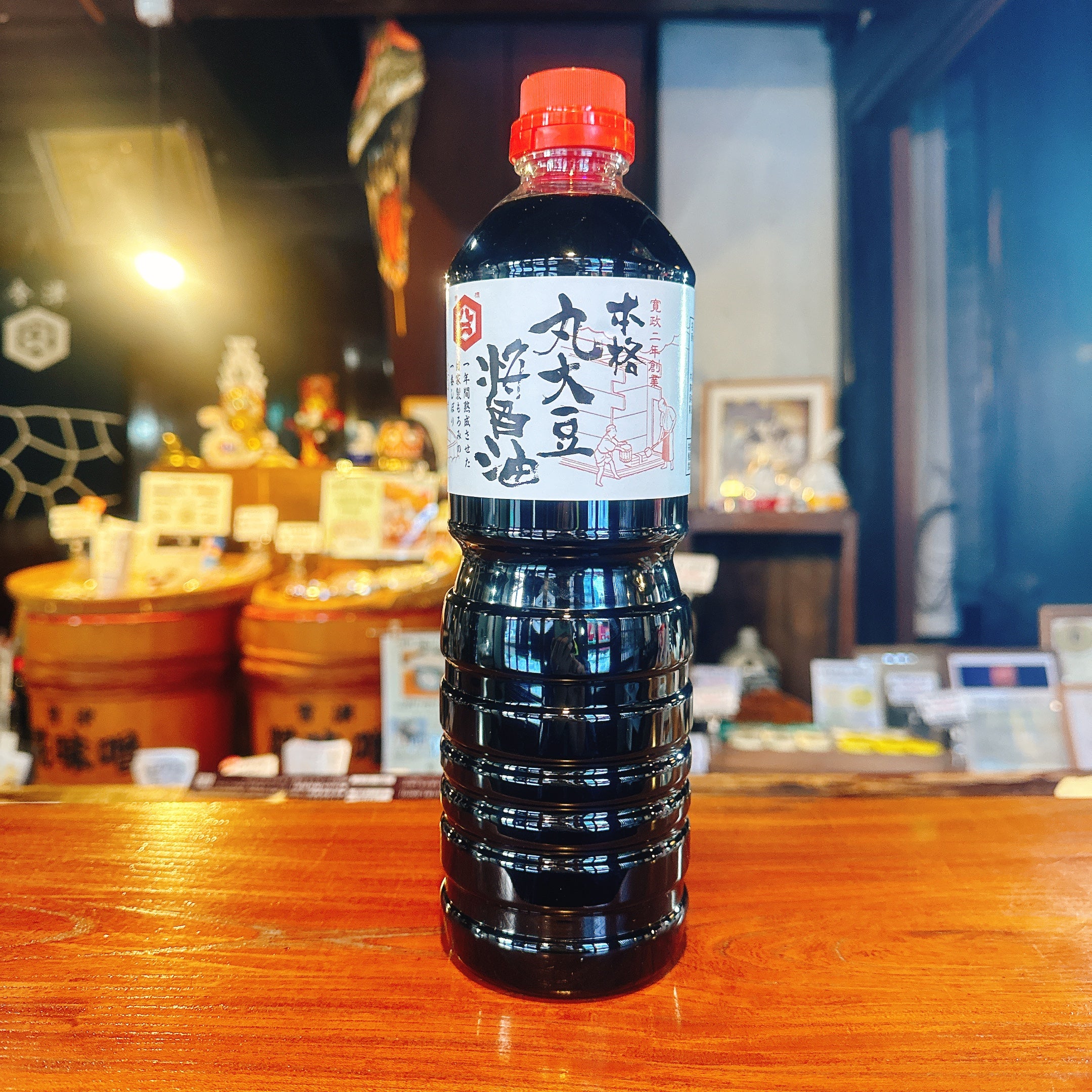 本格丸大豆醤油 – 八二醸造