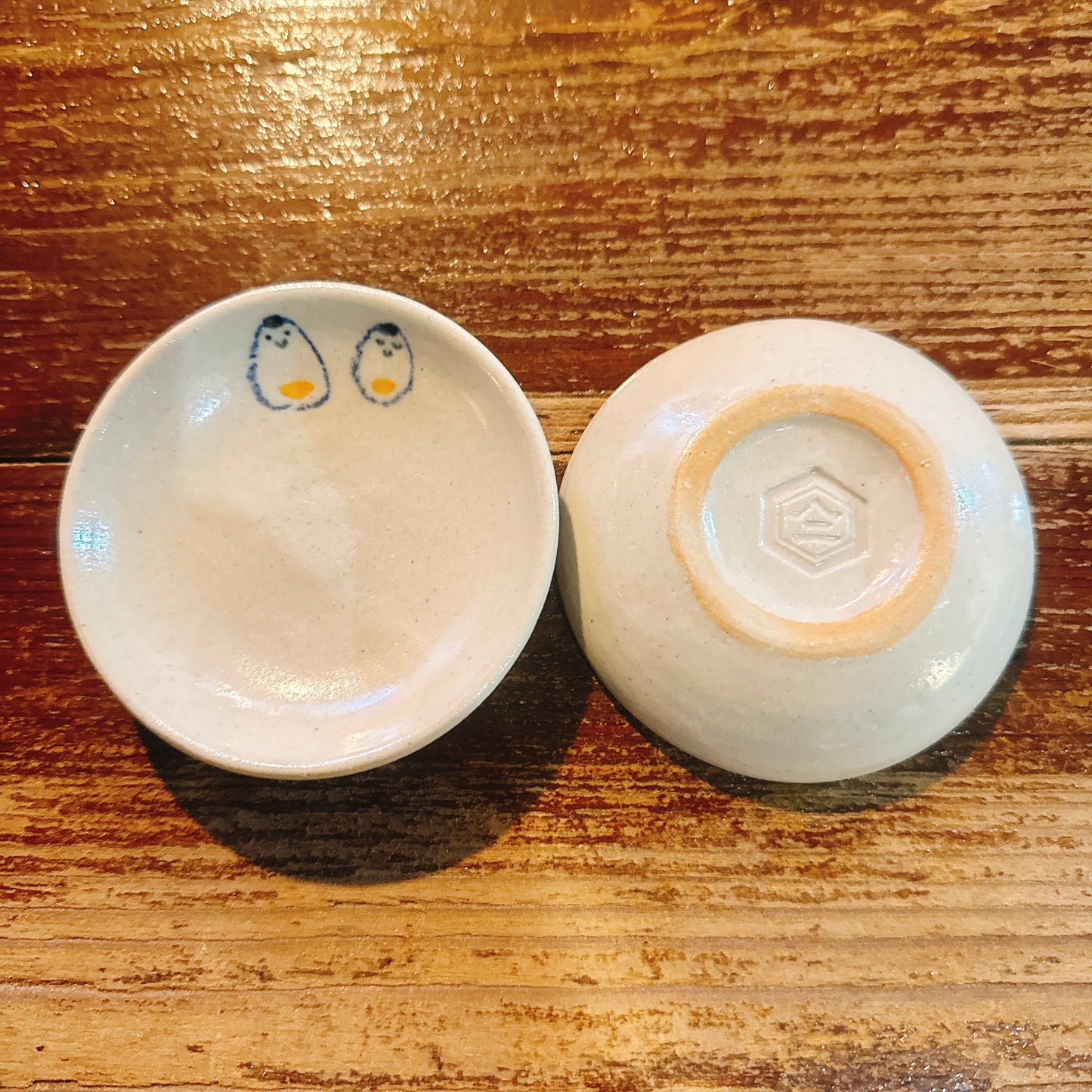 樹ノ音工房コラボ商品 会津本郷焼 醤油皿