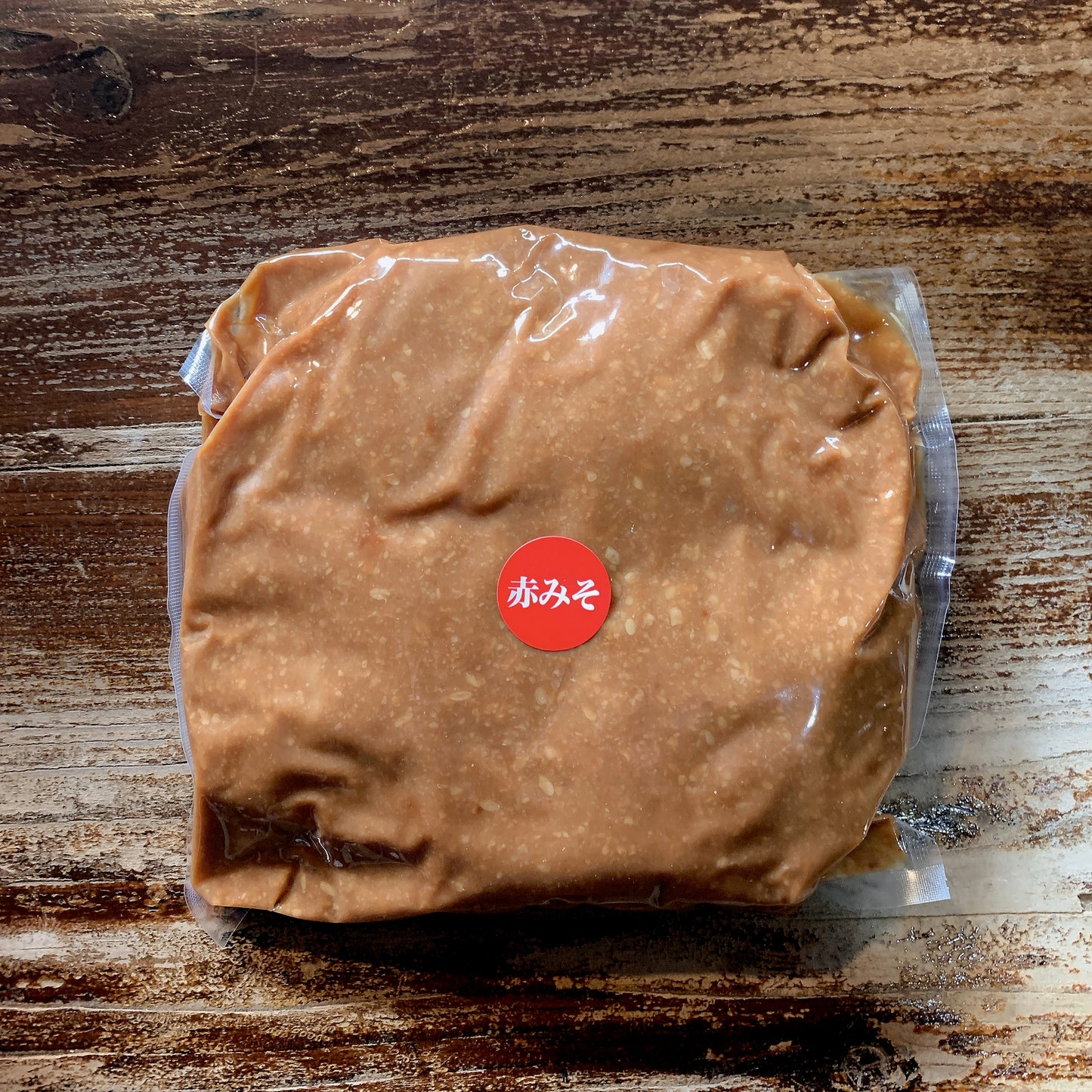 会津がんこ味噌 赤みそver(木樽無し、中身のみ)