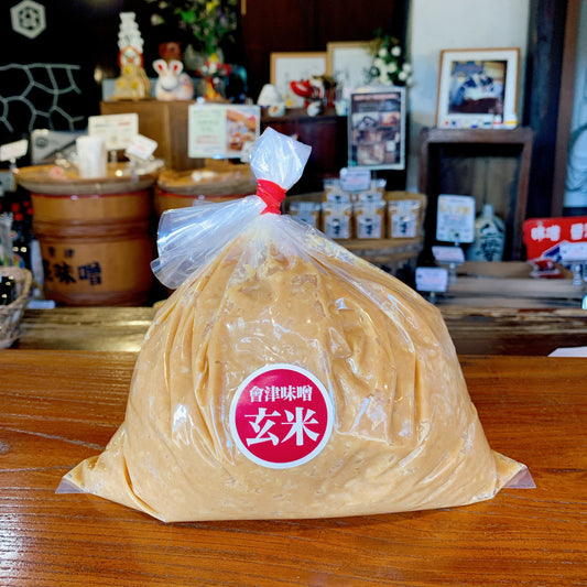 会津玄米味噌 袋詰め1.5㎏